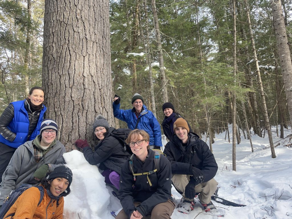 Grad students in Sean Fraver's lab