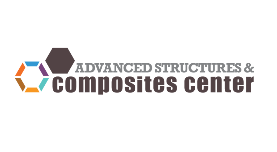 Advanced Structures and Composites Center logo.