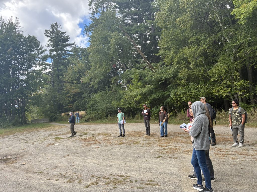 SFR 506 Students watch a drone take off.